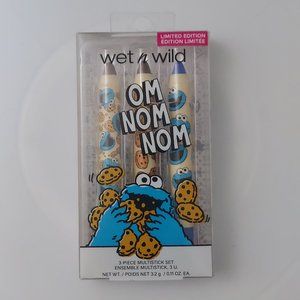 Wet n Wild Om Nom Nom Multi-Stick Kit Sesame Street Collection